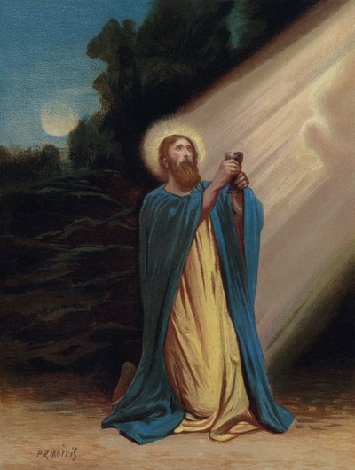 Christ in the garden, Gethsemane by Philip Richard Morris